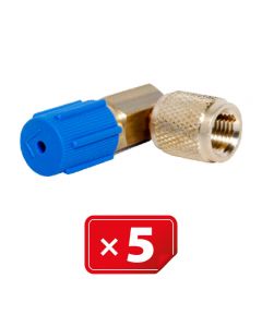 Adaptateur Retrofit  90°1/4 SAE basse pression 5 pcs