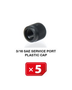 Airco Service Poort Plastic Kapje  3/16 SAE (5 st.)