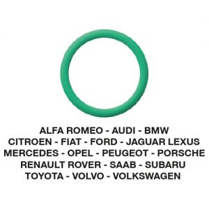 Joint Torique Climatisation Alfa-BMW-Opel-Saab-Volvo-etc. 15,80 x 1,90  (lot de 5 pcs)