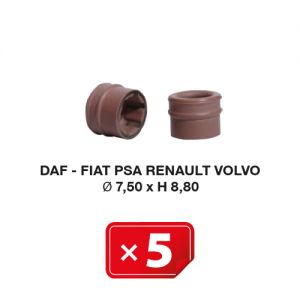 Joint Spécial Daf-Fiat-PSA-Renault-Volvo Ø 7,50 x H 8,80 (lot de 5 pcs) Joint Spécial Daf-Fiat-PSA-Renault-Volvo Ø 7,50 x H 8,80 (lot de 5 pcs)