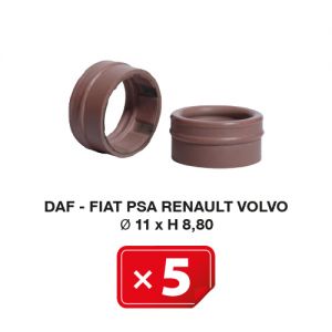 Joint Spécial Daf-Fiat-PSA-Renault-Volvo Ø 11 x H 8,80 (lot de 5 pcs)
