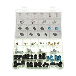 Coffret  de valves de service, obus, bouchons R134a