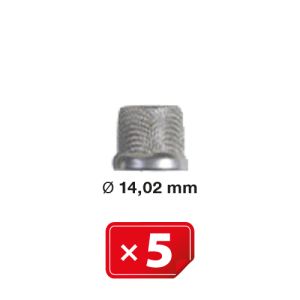 Crépine d’aspiration Compressor Guard  Ø 14.02 mm pour système de climatisation (lot de 5 pcs)