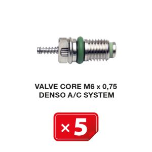 Obus de valves de climatisation  M6x 0,75  Denso