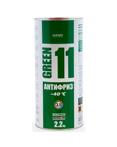 Liquide de Refroidissement Vert 11 –40 °С XADO 2L