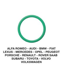 Joint Torique Climatisation Alfa-Audi-BMW-Fiat-Opel-etc. 17.16 x 1.78  (lot de 25 pcs)