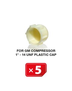 Bouchons plastiques pour Compresseur GM 1"-14 UNF  (lot de 5 pcs.)