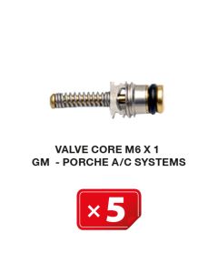 Obus de valves de climatisation  M6 x 1  GM-Porsche