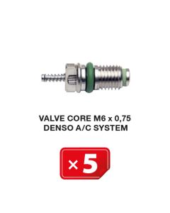 Obus de valves de climatisation  M6x 0,75  Denso