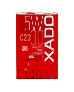 Huile Moteur Synthétique Red Boost 5W-30 C23 XADO, 4L