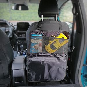 Housse et organiseur de siège auto renforcée, noir, 70 x 50 cm Housse et organiseur de siège auto renforcée, noir, 70 x 50 cm