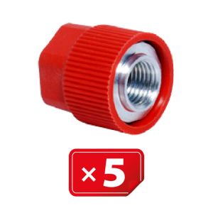 Adaptateur Retrofit sans mécanisme 3/16 SAE haute pression 5 pcs Adaptateur Retrofit sans mécanisme 3/16 SAE haute pression 5 pcs